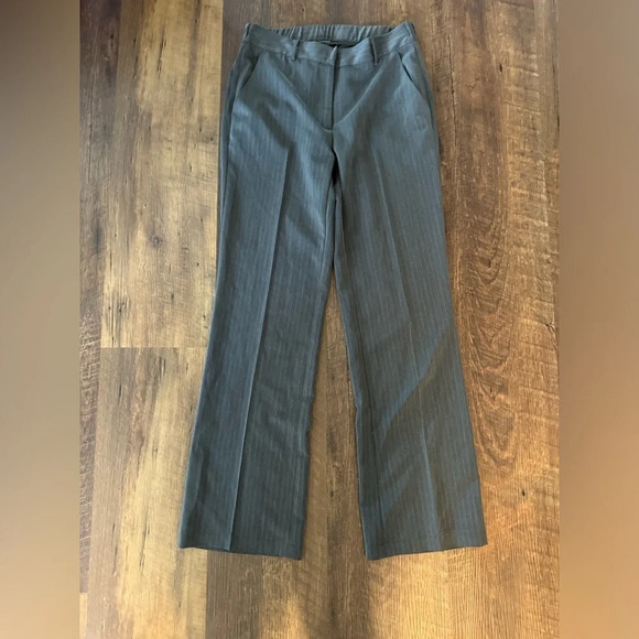 Adrianna Papell Pants - New Adrianna Pappell Grey Pinstripe Dress Pants 4